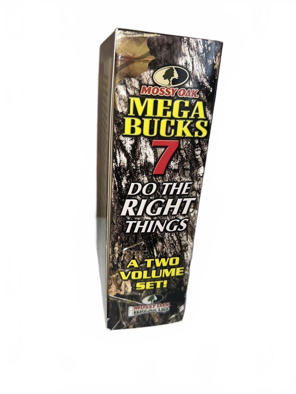 Mossy Oak Mega Bucks 7 Do The Right Things Two Volume VHS Set Hunting Deer 2002 - Picture 4 of 7